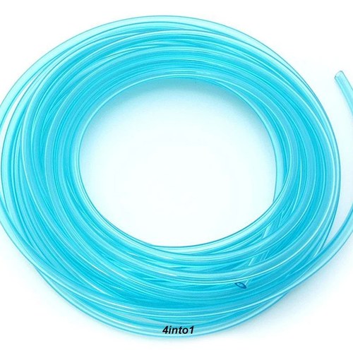 Helix Clear Blue 1/8" (3mm) Polyurethane Fuel / Vent Line - 5' Feet
