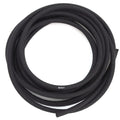 Black Motorcycle Cloth Wrapped 3/16" (4.5mm) Fuel / Gas Line - 10' Feet