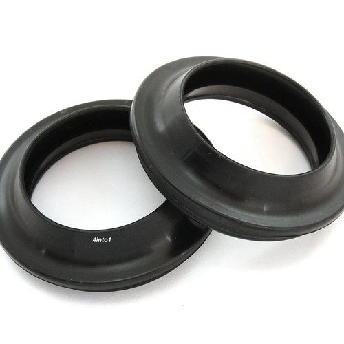 2 Pack Front Fork Dust Seals Boots Kawasaki EX250 EX300 EX500 Ninja KLX230 ER-5