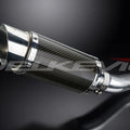 Delkevic 8" Carbon Round Muffler - Honda CB1300 Super Four 2003-2010 Exhaust