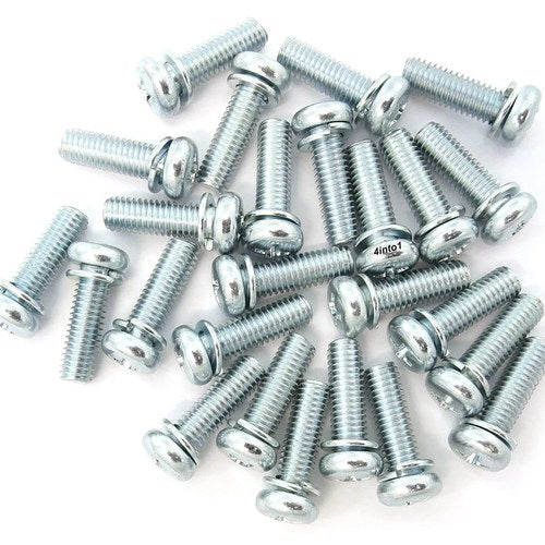Jis Phillips Pan Head Metric Motorcycle Carburetor Bolts - 25 Pack - 5X16