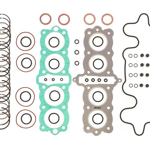 Top End Engine Rebuild Kit - Gaskets & Piston Rings - Honda CB550