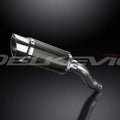 Delkevic 8" Mini Carbon Slip On Muffler - Kawasaki Ninja 300 2013-2017 Exhaust