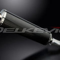 Delkevic 18" Carbon Slip On Muffler - Suzuki GSF1250 Bandit 07-09, 2016 Exhaust
