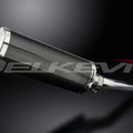 Delkevic 14" Carbon Oval Muffler - Suzuki GSF600 Bandit 1995-2005 Exhaust