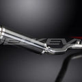 Delkevic 14" Carbon Round Slip On Muffler - Suzuki GSX-R1000 2007-2008 Exhaust