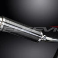 Delkevic 14" Carbon Round Muffler - Suzuki GSF1200 Bandit 1995-2005 Exhaust
