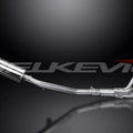 Delkevic Full 4-1 Stainless Exhaust 9" Muffler - Suzuki GSF1200 Bandit 1995-2005