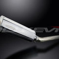 Delkevic 14” Stainless Oval Slip On Muffler - Yamaha YZF-R1 2002-2003 Exhaust