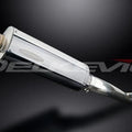 Delkevic 14” Stainless Oval Muffler - Yamaha TDM850 1991-2001 Exhaust
