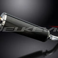 Delkevic 18" Carbon Fiber Oval Muffler - Triumph Sprint 955i RS - 2004 Exhaust