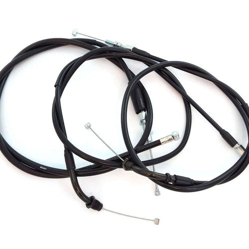 Short Control Cable Set - Honda CB550K CB750 - 1977-1978 - Pull Push & Clutch