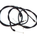 Short Control Cable Set - Honda CB550K CB750 - 1977-1978 - Pull Push & Clutch