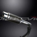 Delkevic 8" Mini Carbon Fiber Round Muffler - BMW K1200GT - 2006-2012 Exhaust