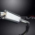 Delkevic 9" SS70 Stainless Steel Oval Muffler - BMW K1200S - 2005-2008 Exhaust