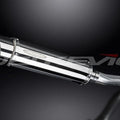 Delkevic 14" Stainless Steel Round Muffler - Honda CB500F - 13-18 Exhaust
