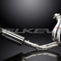 Delkevic Full 2-1 Exhaust System 8" Muffler - Kawasaki Ninja 650 2012-2016