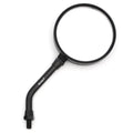 Universal Black Round Motorcycle / ATV Mirror - 10MM Honda Kawasaki Suzuki