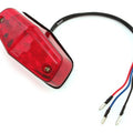 Lucas retro LED Tail Light Red Taillight Stop Brake Assembly Triumph BSA Norton