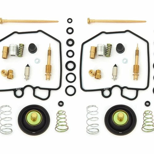 Deluxe Carburetor Rebuild Kit w/ Air Cut Off Valves - Honda CM400T CM400C CM400E