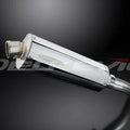Delkevic 14" Stainless Steel Oval Muffler - Suzuki GSX-R750 - 2011-2017 Exhaust