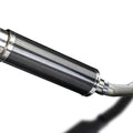 Delkevic 14" Carbon Slip-On Round Muffler - Yamaha R1 YZF-R1 - 98-01 Exhaust
