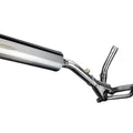 Delkevic Slip-On 18" Stainless Oval Muffler Suzuki DL650 V-Strom - 04-11 Exhaust