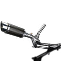 Delkevic 8" Carbon Slip-On Oval Muffler - Suzuki DL650 VStrom - 17-21 Exhaust