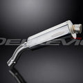 Delkevic 14" Stainless Slip-On Oval Muffler - BMW F800GT - 2013-2017 Exhaust