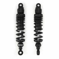 Adjustable Black Performance CNC Rear Shock Absorbers 310mm - 320mm 12.5" Shocks