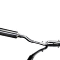 Delkevic Full 2-1 Stainless Exhaust 14" Carbon Muffler Kawasaki Ninja 300 13-17