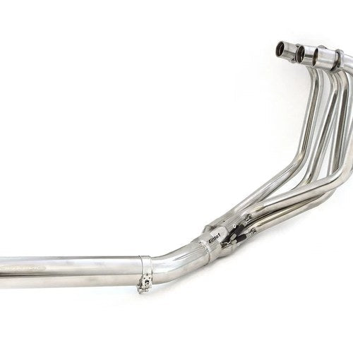 Delkevic 4-1 Cafe Racer Exhaust System Straight Muffler - Honda CB750F 75-76