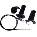 Custom Mini Bike Hand Grips With Cable & Housing For Mini Bikes W/ Shifter Motor