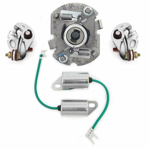 Ignition Tune Up Kit w/ Spark Advancer - Honda CB350F CB400F - Points Condensers