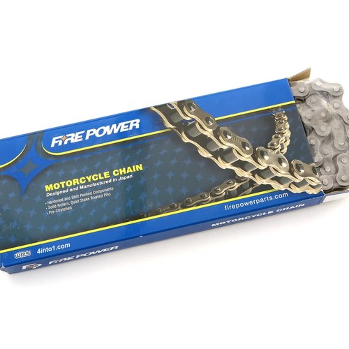Fire Power Standard Motorcycle Chain 428 - 112 Link Honda Kawasaki Suzuki Yamaha