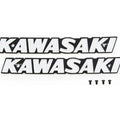 Set of 2 - Gas Tank Emblems - 56014-1006 - Kawasaki KZ750 KZ900 KZ1000 Z1 Badge