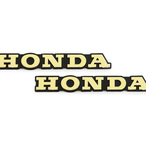 Gas Tank Emblems Badge Set - 87122-392-000 Honda CB750F CB750 Super Sport 75-76