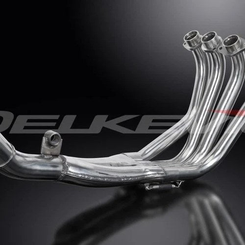 Delkevic Stainless Steel Header Exhaust Downpipes - Honda CBR600F2 1991-1998