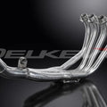 Delkevic Stainless Steel Header Exhaust Downpipes - Honda CBR600F2 1991-1998