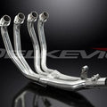 Delkevic Full Stainless Steel Header 4-1 System - Honda CBR600 F4i 2001-2006