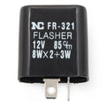 Turn Signal Indicator Flasher Relay - 12V 8Wx2+3W - Piaggio Ape 50 Pickup 89-95