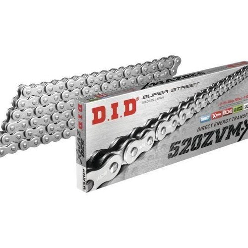 D.I.D Did 520 ZVM-X Super Street X-Ring Motorcycle Chain - Silver - 130 Link
