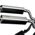 Delkevic 17" Stainless Tri-Ovall Mufflers - Kawasaki Z1000SX - 14-17 Exhaust