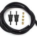 5.5mm Genuine Honda Fuel Line Kit w/ 2 Black Aluminum Fuel Filter & Clips