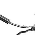 Delkevic 4-1 Stainless Exhaust 14" Carbon Muffler Kawasaki ZRX1100/1200 - 99-05