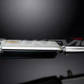 Delkevic 17" Stubby Stainless Tri-Oval Muffler - Yamaha SR400 SR500 Exhaust