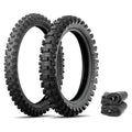 Michelin Starcross 6 Medium Hard Tires Tubes Moto Motocross Honda CRF250R 04-18