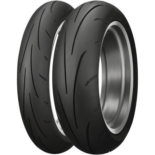 Dunlop Sportmax Q5S Tire Set Honda VFR800FI Interceptor - 1998-2001