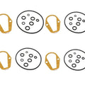 Set of 4 Genuine Honda Carburetor Gasket Sets 16010-323-315 CB500 CB550F CB550K