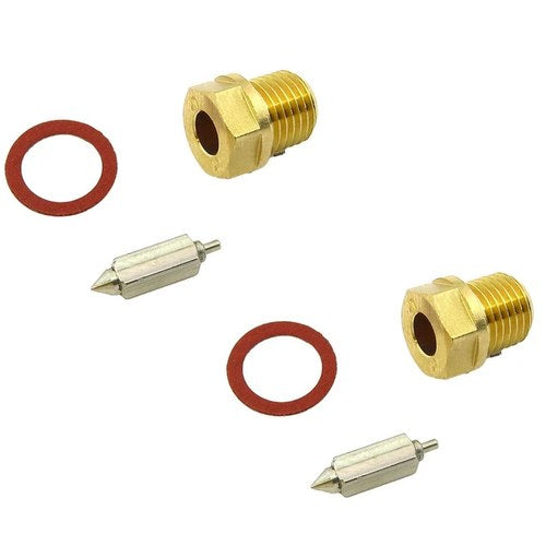 Set of 2 Genuine Honda 1.7 Carburetor Float Valve Needle Assembly 16011-355-004